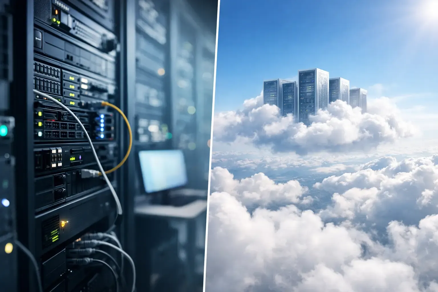 On premise срещу cloud инфраструктура