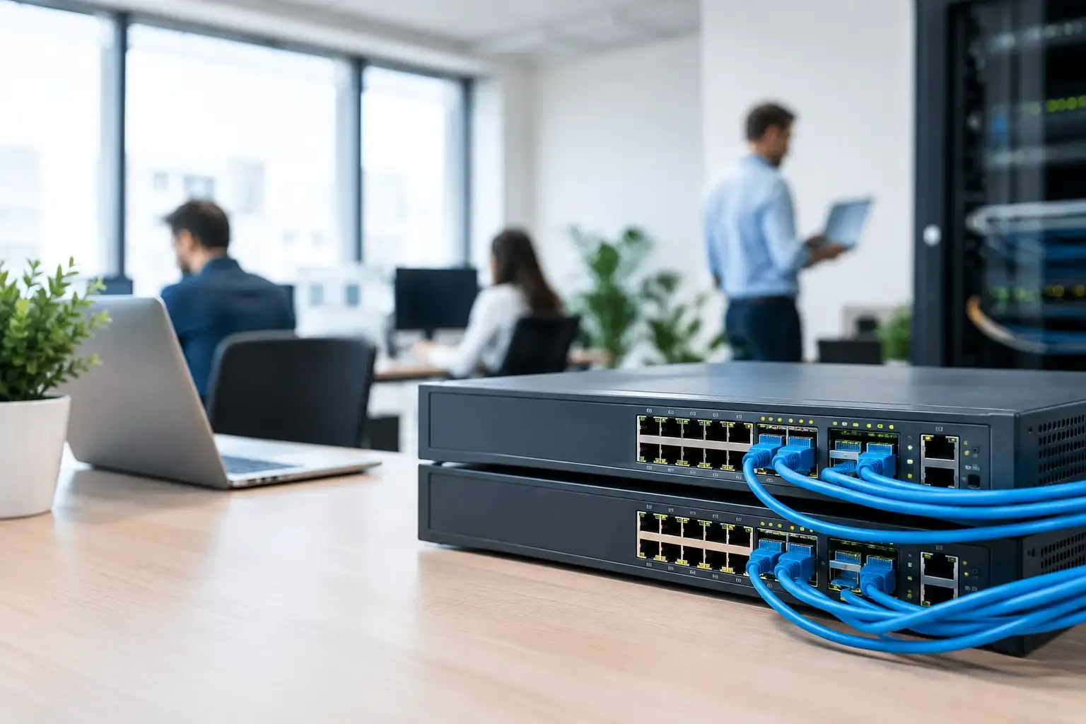 Seamless office network optimization